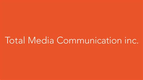 total media agency|トータル・メディア・エージェンシー .